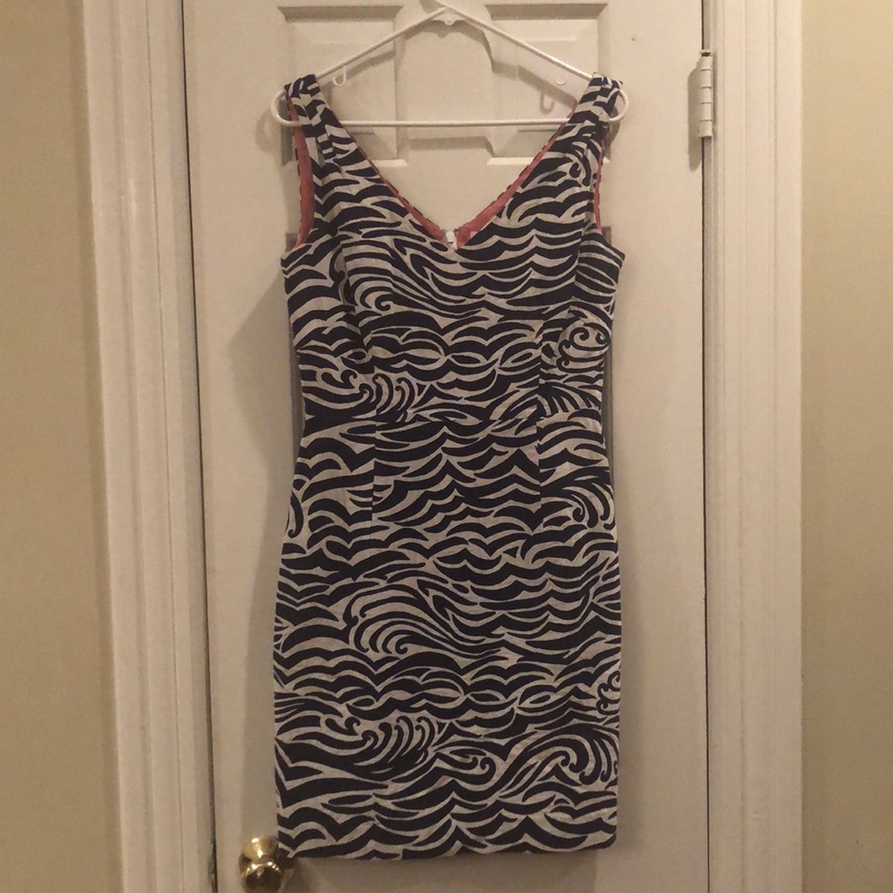 Navy and white Lilly Pulitzer Dress